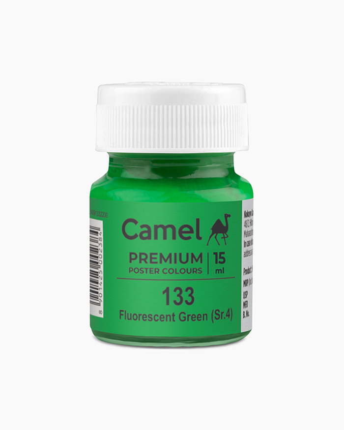 Fluorescent Green Camel Premium Poster Colours